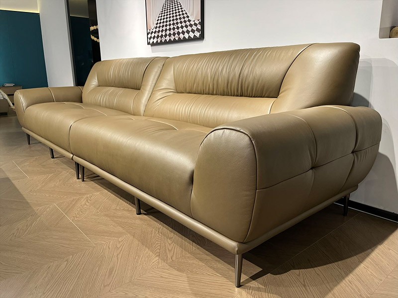 genuine leather sofa