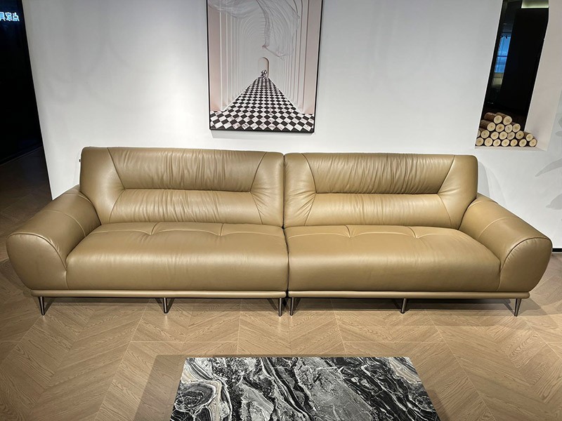 genuine leather sofa