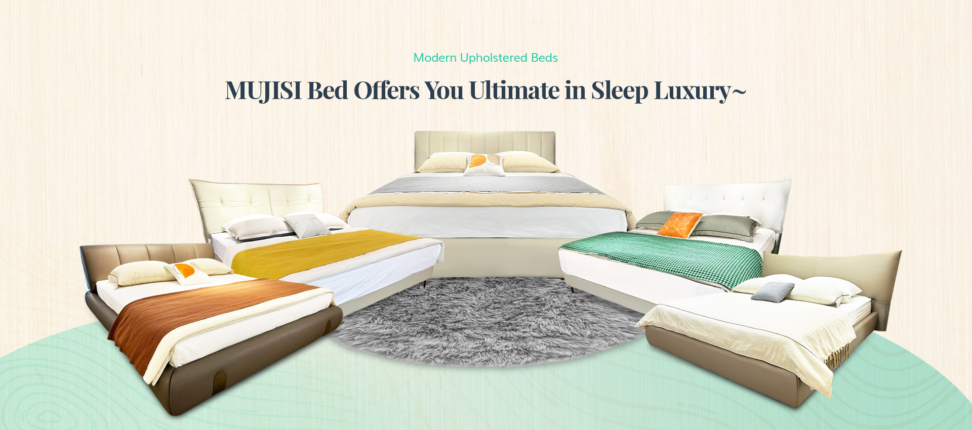 MUJISI Bed offers you ultimate in sleep luxury~